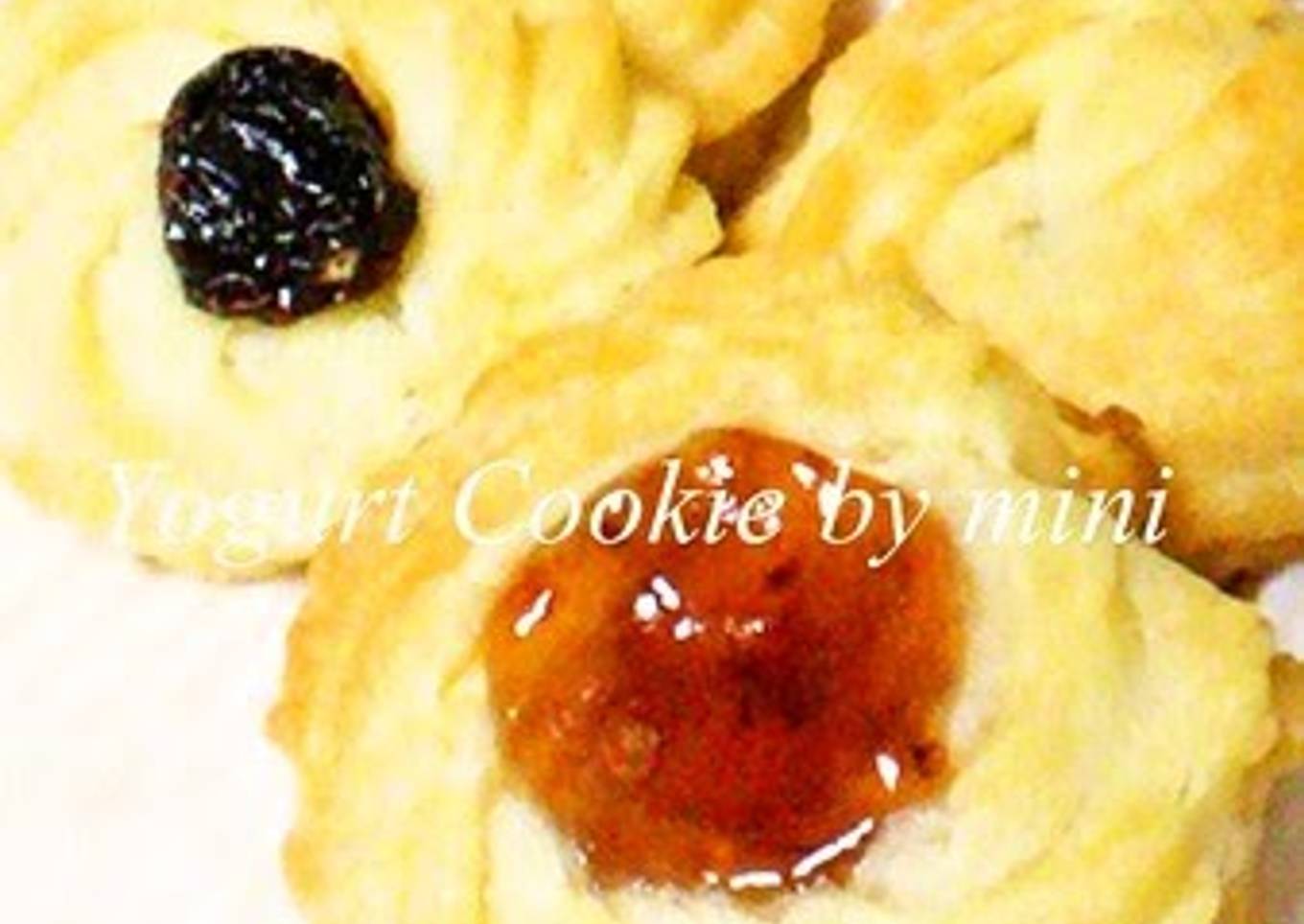 Easy Cookies With Yogurt & Olive Oil