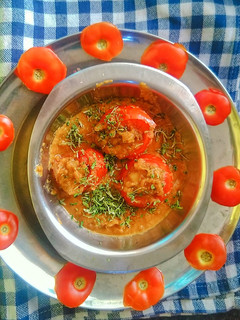 🍅🍅ஸ்டஃப்டு தக்காளி கிரேவி🍅🍅 செய்முறை முக்கிய புகைப்படம்