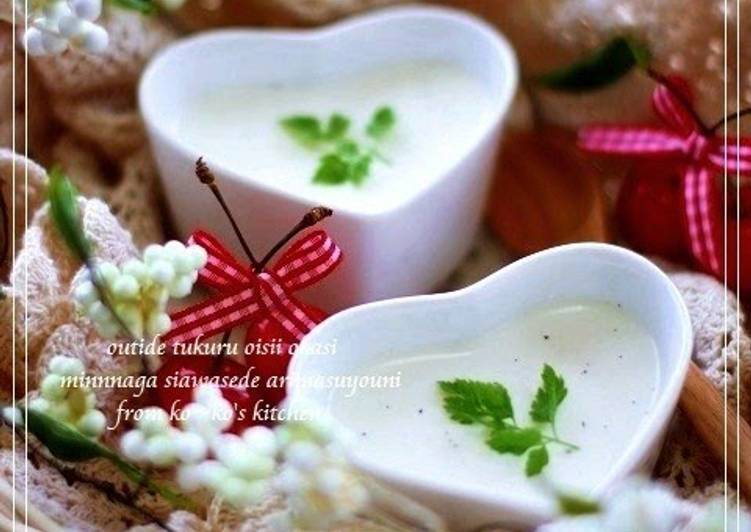 Luxurious Vanilla Milk Blancmange