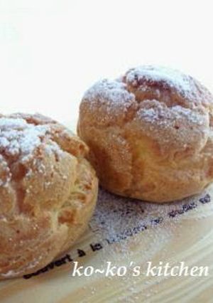 A picture of My Secret Recipe For Choux Pastry.