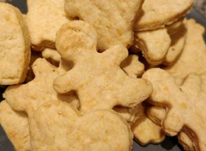 Una foto de Galletitas de queso
