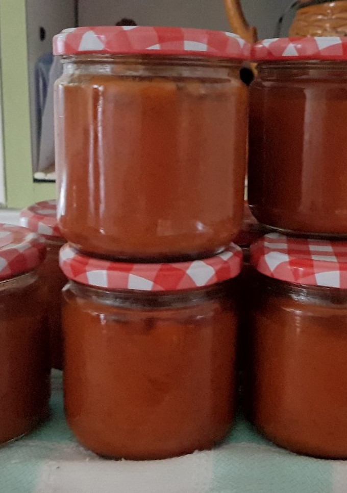 Una foto de Salsa de tomate casera 🍅🍅