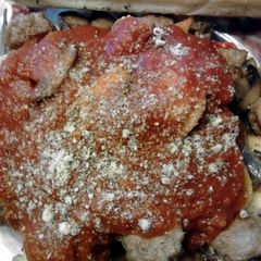 A picture of Easy Garlic Sausage Skillet w/ Cheese Ravioli.