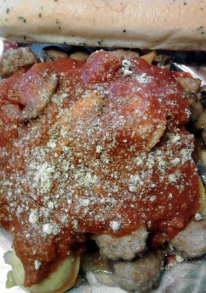A picture of Easy Garlic Sausage Skillet w/ Cheese Ravioli.