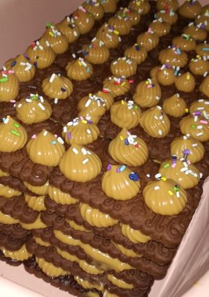 Una foto de Chocotorta