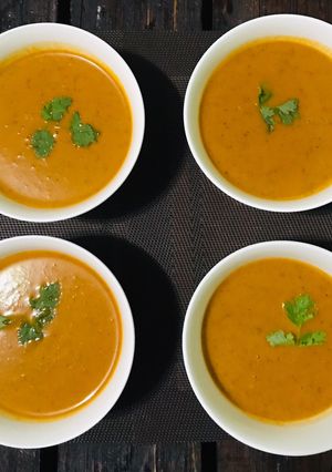 A picture of Tomatoe Soup#4weekchallenge.