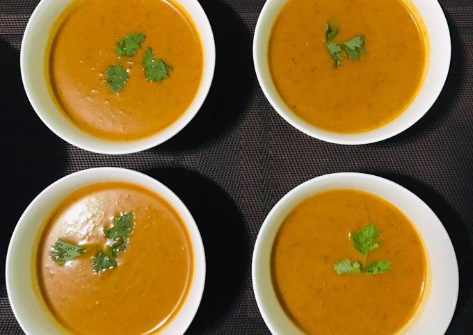 Recipe of Quick Tomatoe Soup #4weekchallenge