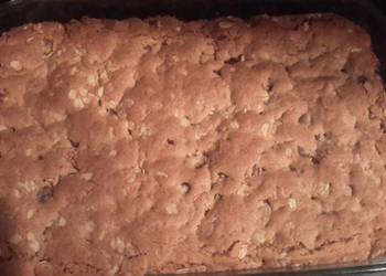 Popular Cuisine Peanut Butter Oatmeal Bar Cookies Restaurant Style