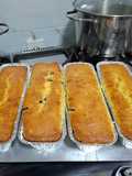Budín con diferentes gustos