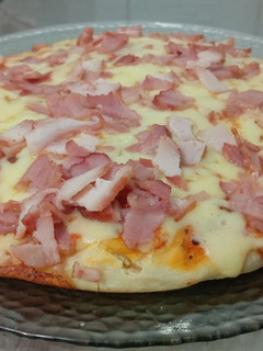 Una foto de Pizza casera!