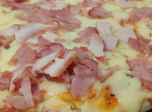Una foto de Pizza casera!