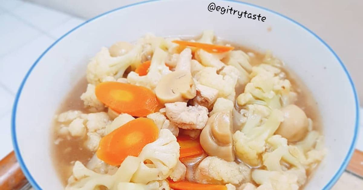 Resep Cauliflower with Oyster Sauce oleh Maggie Cookpad