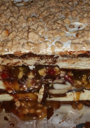 A picture of Frozen banana split.