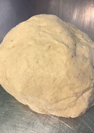 Une photo de Pâte brisée au coing et lait