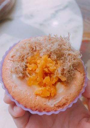 Hình của món Bánh bông lan trứng muối.