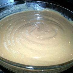 A picture of Hershey milk chocolate pudding.