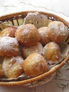A picture of My Original Adzuki Doughnut Holes.