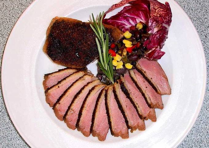 Duck Breasts with Concord Sauce