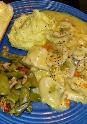 A picture of Easy Chicken & Dumplings.
