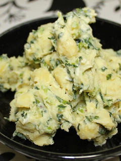 A picture of Delicious! Sweet Potato and Komatsuna Greens Salad.