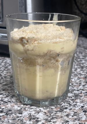 Una foto de Postre de galletas y yogurt
