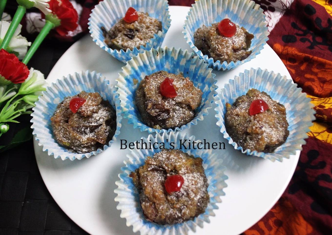 Plum Semolina Muffins