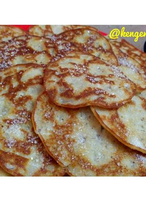 Foto resep Coconut Pancake alias Dadar Rangin 🌴