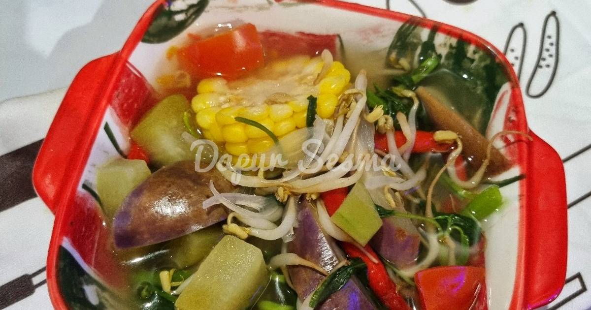 Resep Sayur Asem Kangkung Dan Terong Asam Enak Dan Mudah Cookpad