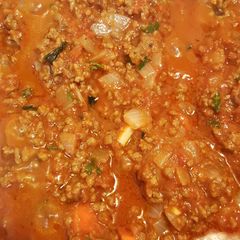 A picture of Bolognese Pasta Sauce.