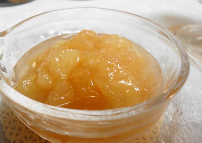 Recipe of Award-winning Reduced Sugar Peach Jam