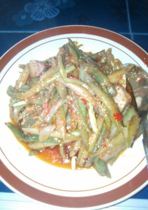Foto resep Tumis asam keladi,urang bangkak