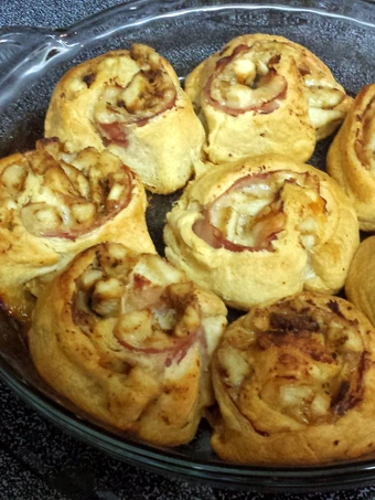 Simple Way Make Recipe Chicken Cordon Bleu Rolls that is Really Delicious, Addictive}