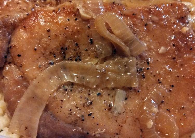 Pork Chops in Beer Sauce