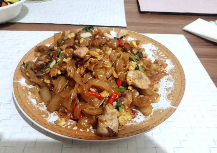 Bagaimana Menyiapkan Kwetiaw goreng B2 non msg, Enak Banget