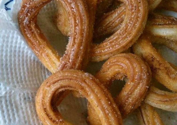 Steps to Prepare Favorite Easy Egg-free Churros