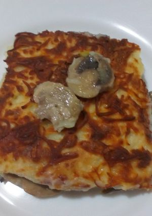 Foto principal de Puré de patatas con champiñones