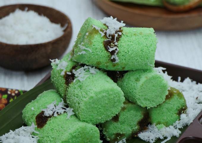 Recipe: Appetizing Kue Putu Bambu tanpa bambu