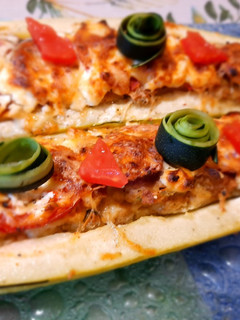 Töltött cukkini recept fotója