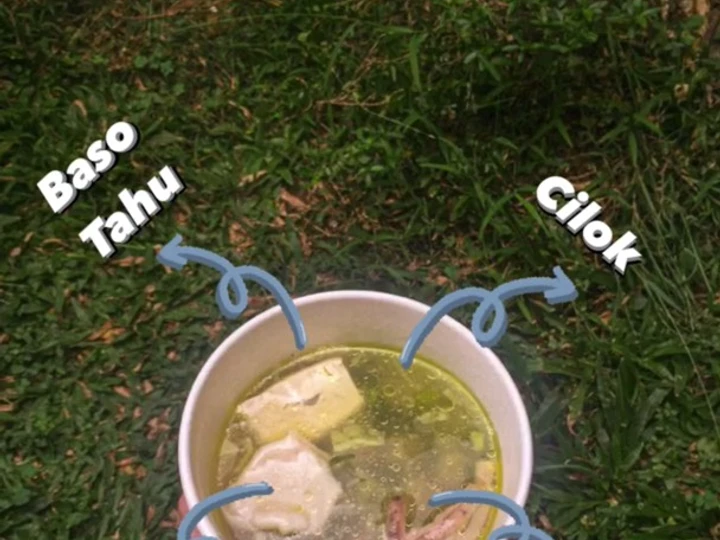 Cara Gampang Menyiapkan Resep Cemilan Simpel, Cilok Mercon Kuah Homemade yang Enak Banget Anti Ribet, Bisa Manjain Lidah