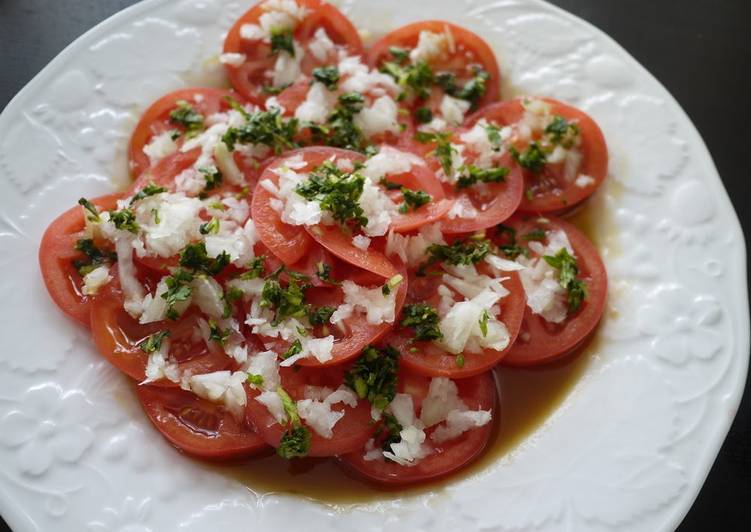 Step-by-Step Guide to Make Quick Tomato Salad! With Japanese-Style Dressing
