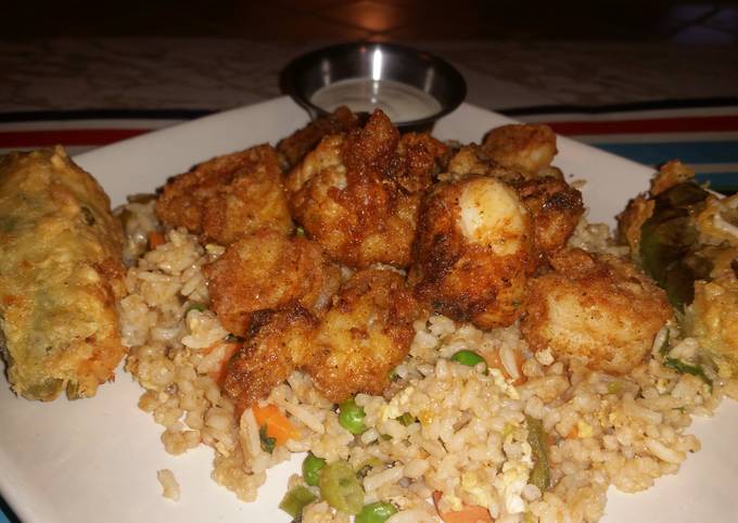 Step-by-Step Guide to Make Award-winning Lobster and Shrimp fried Rice #itsdishlycious