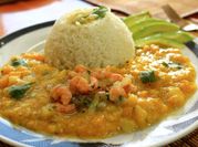 Una foto de locro tradicional