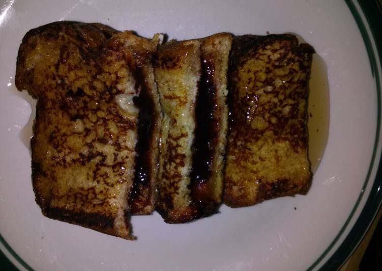 French toast pudding sandwhich French toast pudding sandwhich