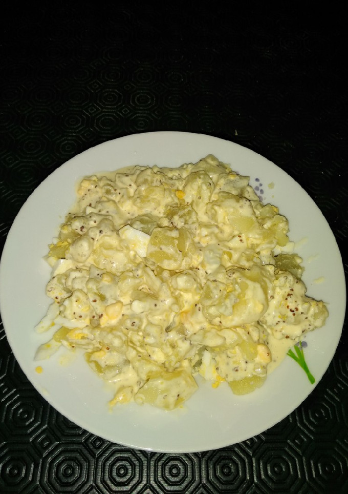 Una foto de Ensaladilla de patata al limón y mostaza Dijon