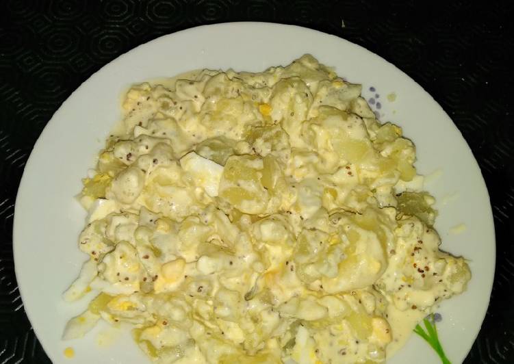 Ensaladilla de patata al limón y mostaza Dijon