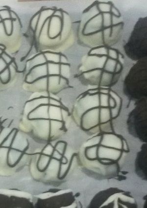 A picture of Cookie Dough Truffles.