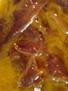 A picture of onion soup.