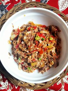 Foto resep Tongkol Suir Pedas