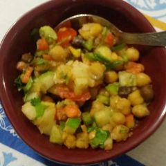 A picture of Chana Chat.