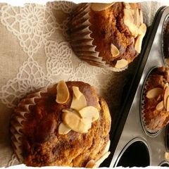A picture of Chocolate Marble Muffins.